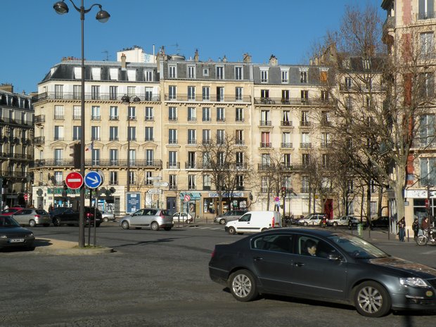  façades d'immeubles du Boulevard Arago